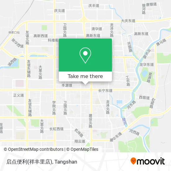 启点便利(祥丰里店) map