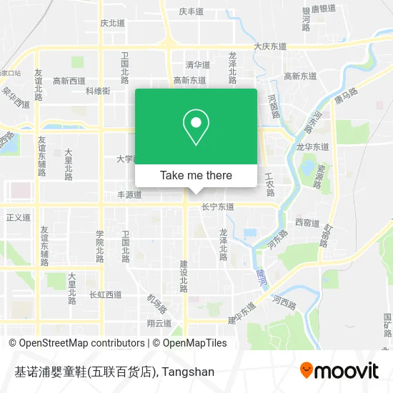 基诺浦婴童鞋(五联百货店) map