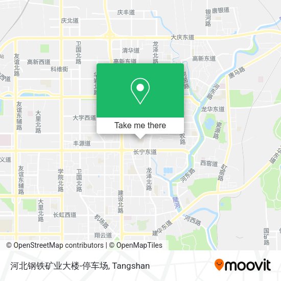 河北钢铁矿业大楼-停车场 map