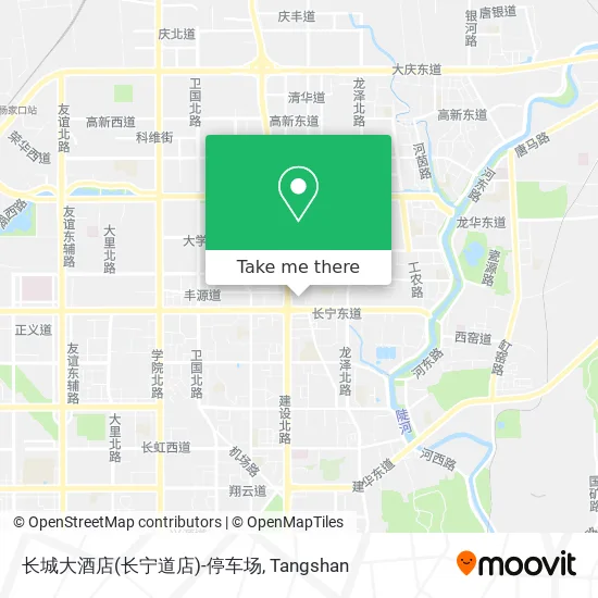 长城大酒店(长宁道店)-停车场 map