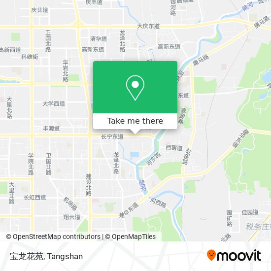 宝龙花苑 map