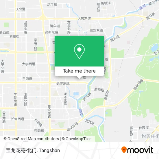 宝龙花苑-北门 map