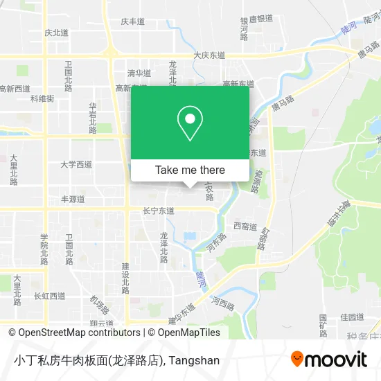 小丁私房牛肉板面(龙泽路店) map