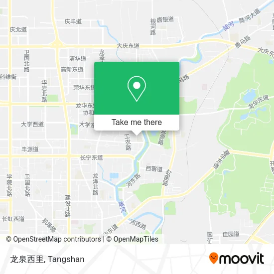 龙泉西里 map