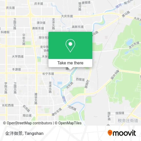 金洋御景 map