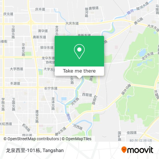 龙泉西里-101栋 map