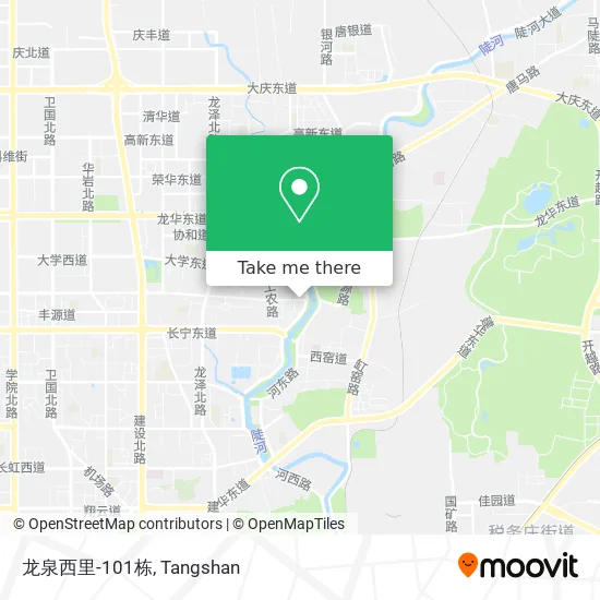 龙泉西里-101栋 map