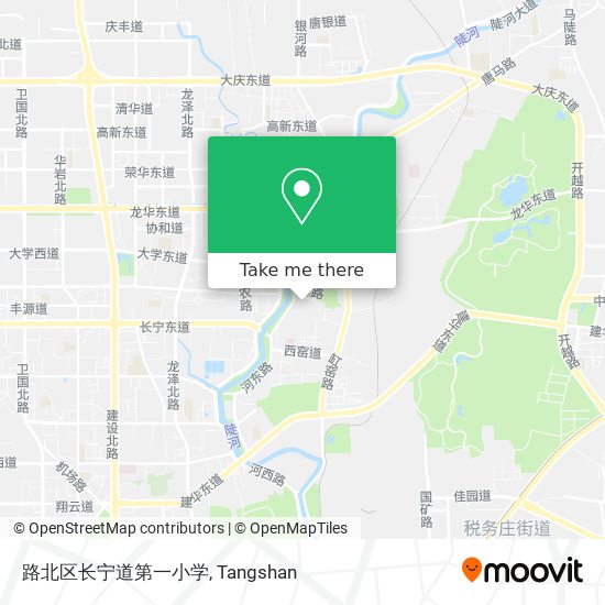 路北区长宁道第一小学 map