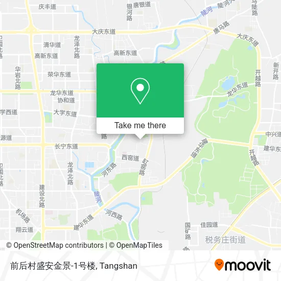 前后村盛安金景-1号楼 map