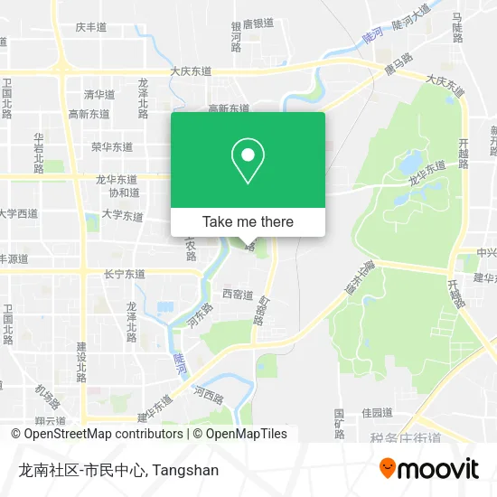 龙南社区-市民中心 map