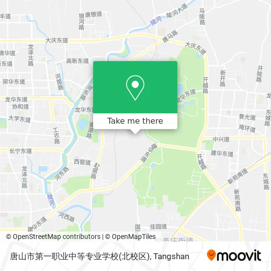 唐山市第一职业中等专业学校(北校区) map