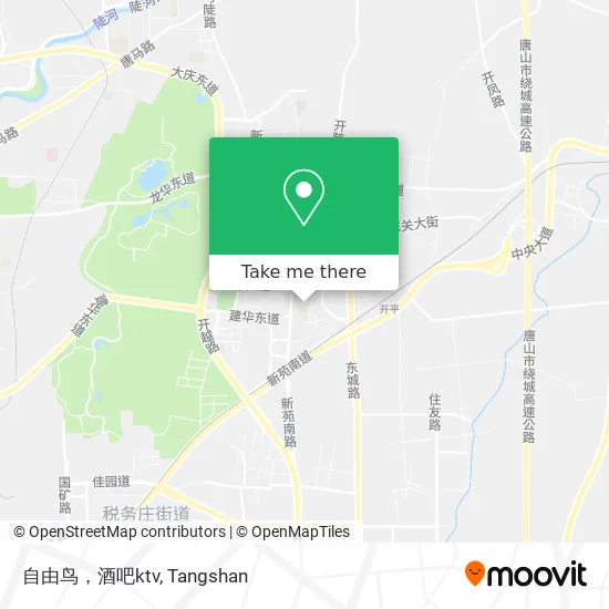 自由鸟，酒吧ktv map