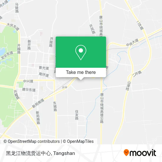 黑龙江物流货运中心 map