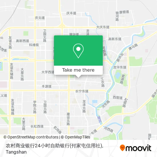 农村商业银行24小时自助银行(付家屯信用社) map