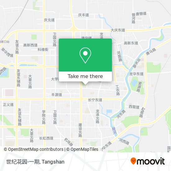 世纪花园-一期 map