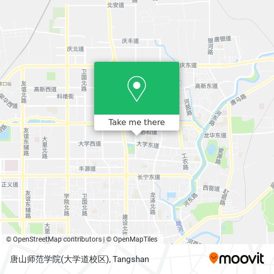 唐山师范学院(大学道校区) map