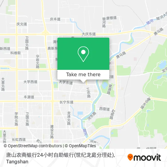 唐山农商银行24小时自助银行(世纪龙庭分理处) map