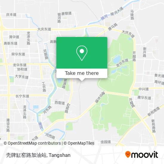 壳牌缸窑路加油站 map