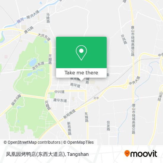 凤凰园烤鸭店(东西大道店) map