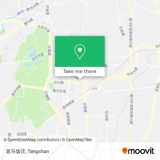 老马饭庄 map