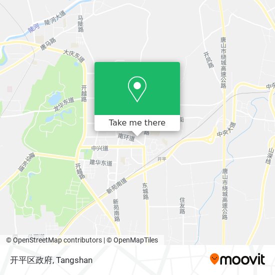 开平区政府 map