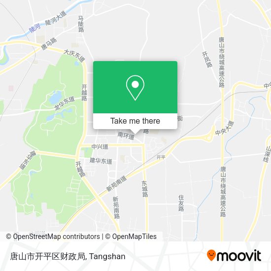 唐山市开平区财政局 map