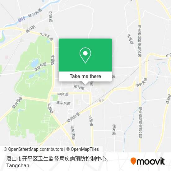 唐山市开平区卫生监督局疾病预防控制中心 map