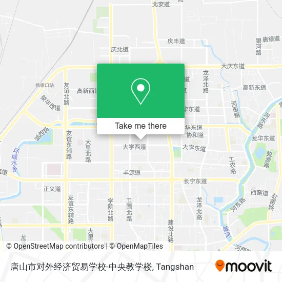 唐山市对外经济贸易学校-中央教学楼 map