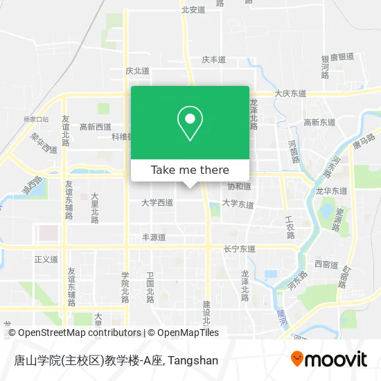 唐山学院(主校区)教学楼-A座 map