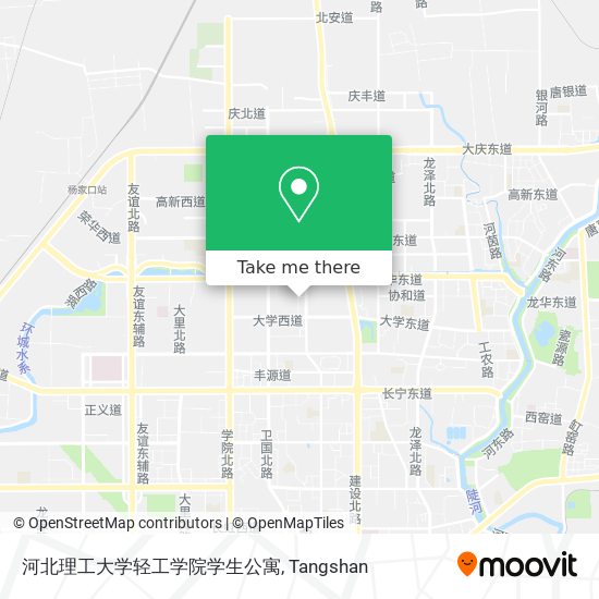 河北理工大学轻工学院学生公寓 map