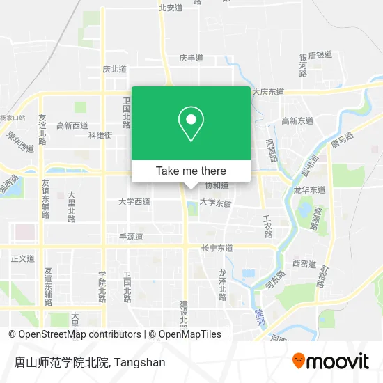 唐山师范学院北院 map