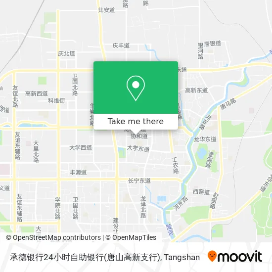 承德银行24小时自助银行(唐山高新支行) map