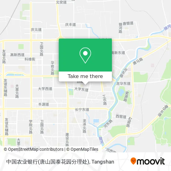 中国农业银行(唐山国泰花园分理处) map