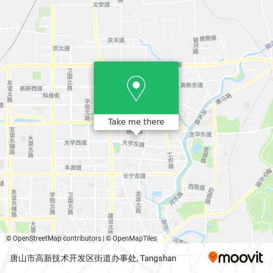 唐山市高新技术开发区街道办事处 map