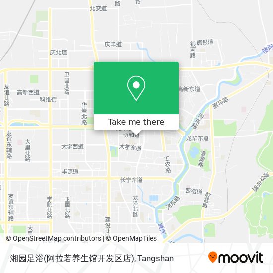 湘园足浴(阿拉若养生馆开发区店) map