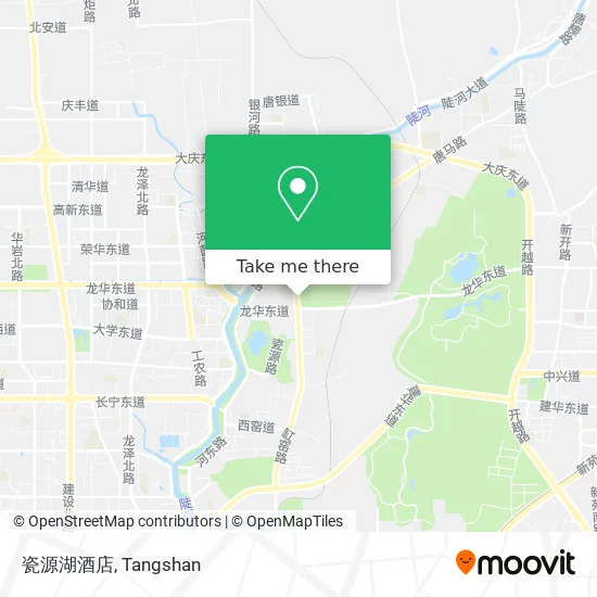 瓷源湖酒店 map