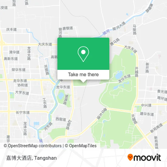 嘉博大酒店 map