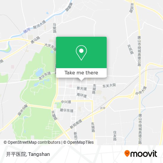 开平医院 map