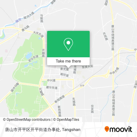 唐山市开平区开平街道办事处 map