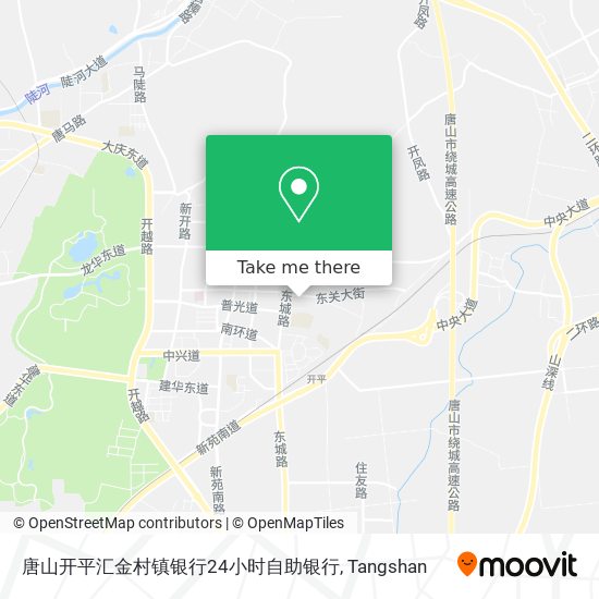 唐山开平汇金村镇银行24小时自助银行 map
