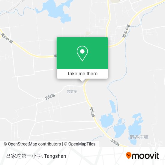 吕家坨第一小学 map
