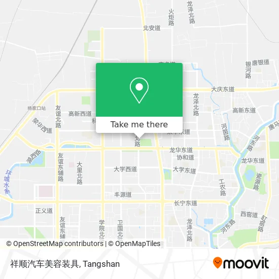 祥顺汽车美容装具 map
