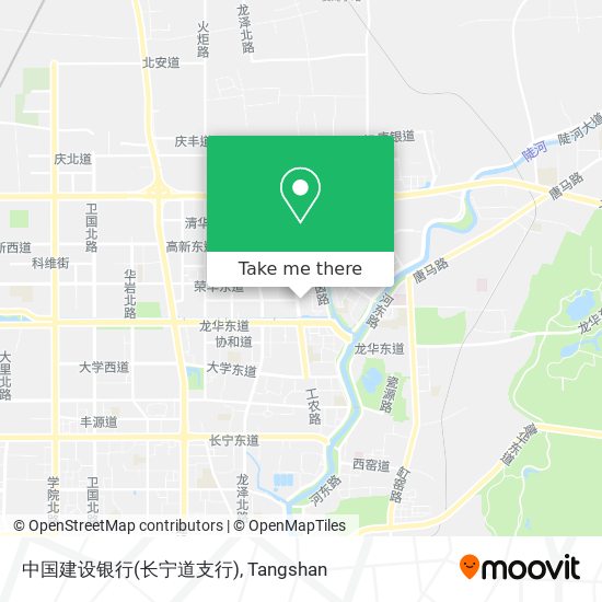 中国建设银行(长宁道支行) map
