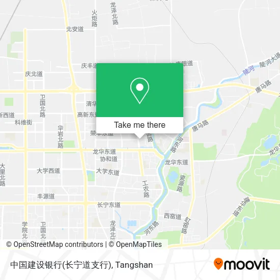 中国建设银行(长宁道支行) map