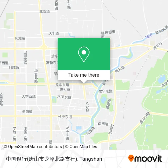 中国银行(唐山市龙泽北路支行) map