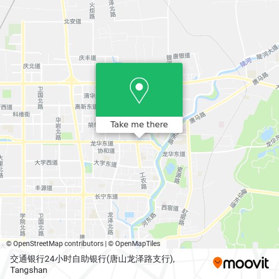 交通银行24小时自助银行(唐山龙泽路支行) map