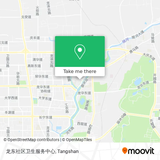 龙东社区卫生服务中心 map