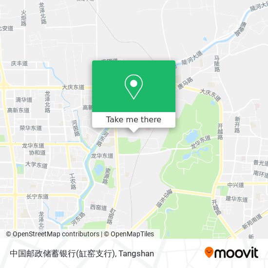 中国邮政储蓄银行(缸窑支行) map