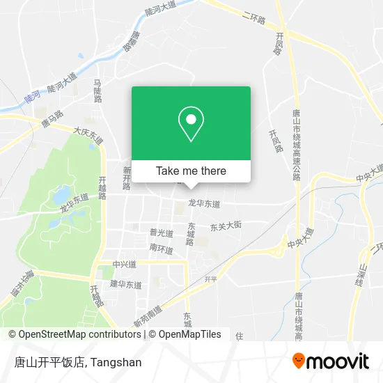 唐山开平饭店 map