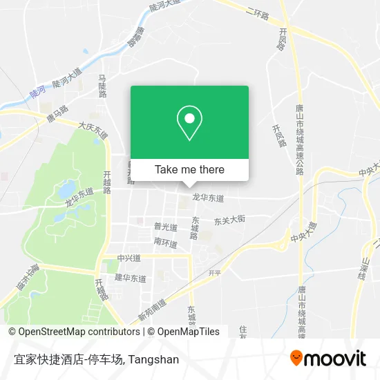 宜家快捷酒店-停车场 map